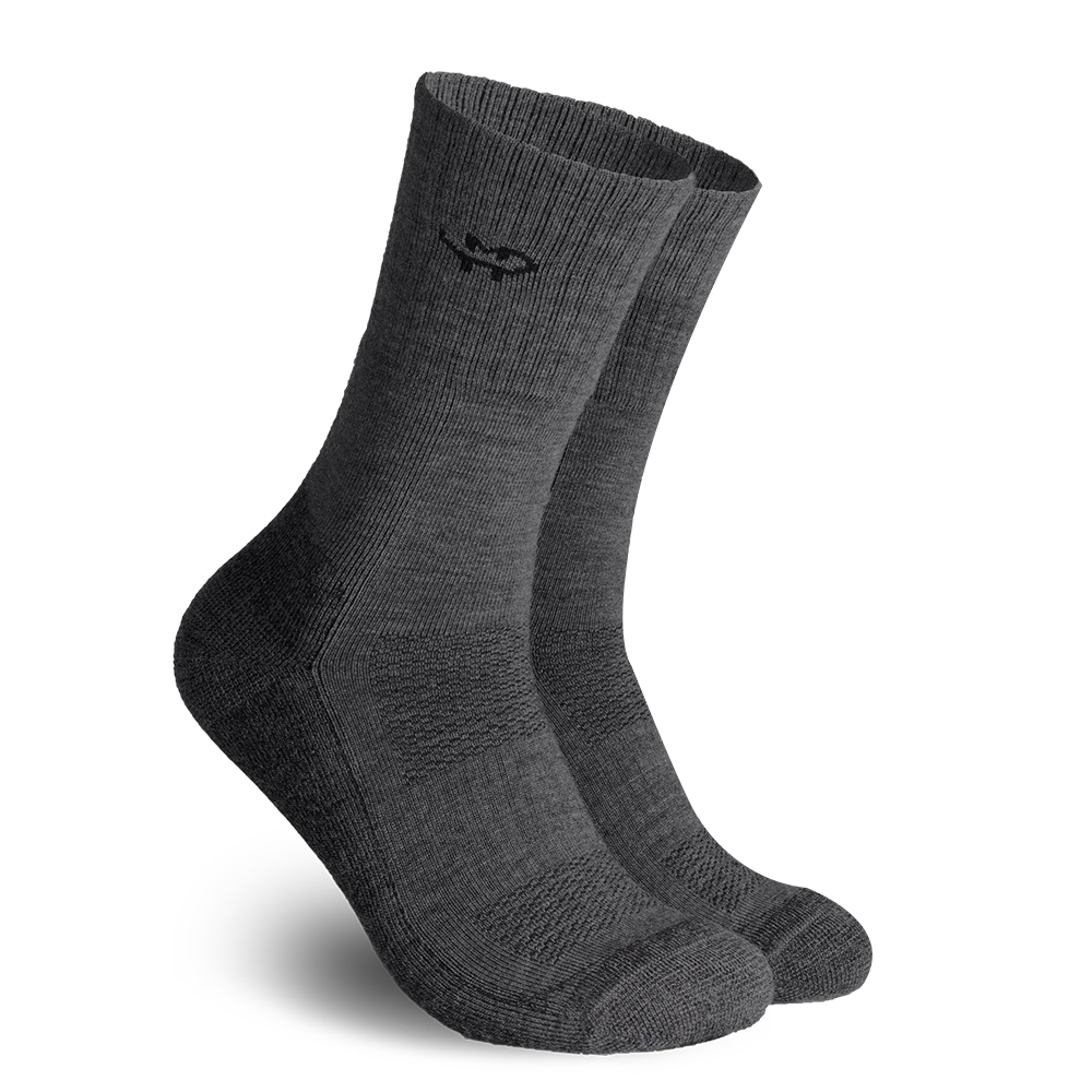 Classic Merino Wool Crew Socks (3 pairs）